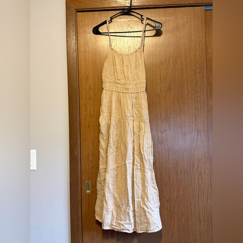 Old Navy Tan Maxi Dress Size Small NWT